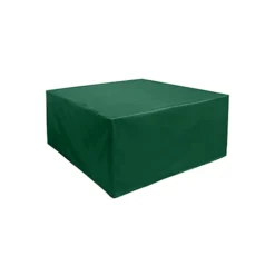 Cozy Bay Square Coffee Table Cover In Green