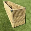 Deluxe Decking Planter 1.2m L X 0.3m W X 2 Boards High