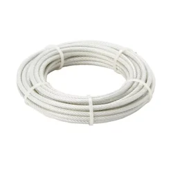 Diall PVC & Steel Cable, (L)10m (Dia)6mm