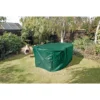 Draper 12911 Heavy Duty Oval Patio Set Green Cover 2300mm X 900mm Waterproof