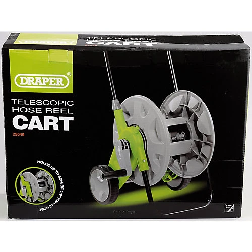 Draper Garden Hose Reel Cart, 50m Capacity 25049 2 Draper Garden Hose Reel Cart, 50m Capacity 25049 - Image 2