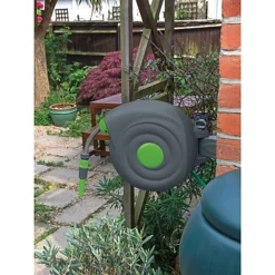 Draper Retractable Garden Hose Reel, 20m 15046 -Outsunny Garden Zone draper retractable garden hose reel 20m 150465010559150465 03c MP