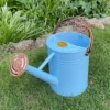 Duck Egg Blue & Copper Metal Watering Can (3.5 Litre)