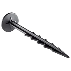 EarlyGrow 15cm Plastic Landscaping Ground Fabric Fixing Peg, Pack Of 100