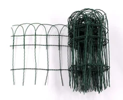 Easigear 10m PVC Lawn Boarder Fence 0.4m High