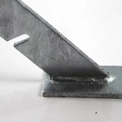 Easigear Galvanised Barbed Razor Wire Bracket Font Facing Wall/Fence Security X 5 Pcs -Outsunny Garden Zone easigear galvanised barbed razor wire bracket font facing wall fence security x 5 pcs5060164217152 04c MP