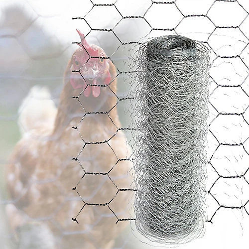 Easipet Chicken Wire/Mesh Fencing Galvanised 25mm X 90cm X 50m (22g) 3 Easipet Chicken Wire/Mesh Fencing Galvanised 25mm X 90cm X 50m (22g) - Image 3