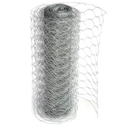 Easipet Chicken Wire Mesh Galvanised Fencing 25mm X 60cm X 50m (22g)