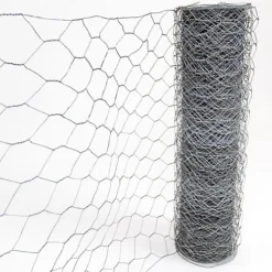 Easipet Galvanised Chicken Wire Mesh Fencing/Netting For Rabbit Fence Garden 50mm X 90cm X 50m (22g) -Outsunny Garden Zone easipet galvanised chicken wire mesh fencing netting for rabbit fence garden 50mm x 90cm x 50m 22g 5060164212232 04c MP