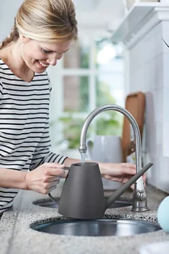 Elho Brussels Recycled Plastic Watering Can 1.8L In Anthracite -Outsunny Garden Zone elho brussels recycled plastic watering can 1 8l in anthracite8711904303402 04c MP