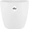 Elho Brussels Round 30cm Plastic Plant Pot In White