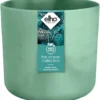 Elho The Ocean Collection 22cm Round Plastic Plant Pot In Pacific Green