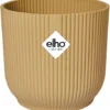 Elho Vibes 2PC Butter Yellow Recyclable Flower Pot 22cm (Dia)