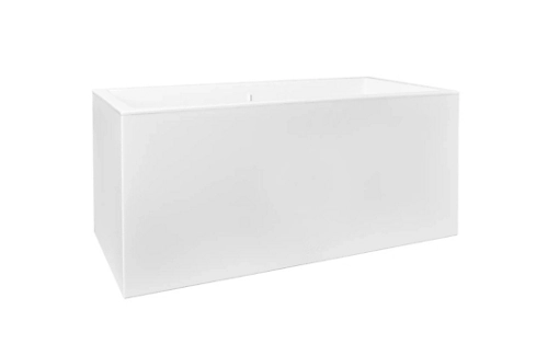 Elho Vivo Next Long 80cm Plastic Plant Pot Trough In White 2 Elho Vivo Next Long 80cm Plastic Plant Pot Trough In White - Image 2
