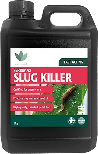 Enviro Works - Slug Killer - 2 Kg Ferrimax Pellets 1 Enviro Works - Slug Killer - 2 Kg Ferrimax Pellets