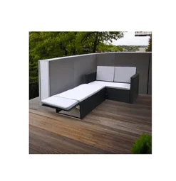 EVRE 2 Seat Rattan Garden Love Bed Furniture Set - Black For Patio Conservatory 6 EVRE 2 Seat Rattan Garden Love Bed Furniture Set - Black For Patio Conservatory -Outsunny Garden Zone evre 2 seat rattan garden love bed furniture set black for patio conservatory5060381723108 03c MP