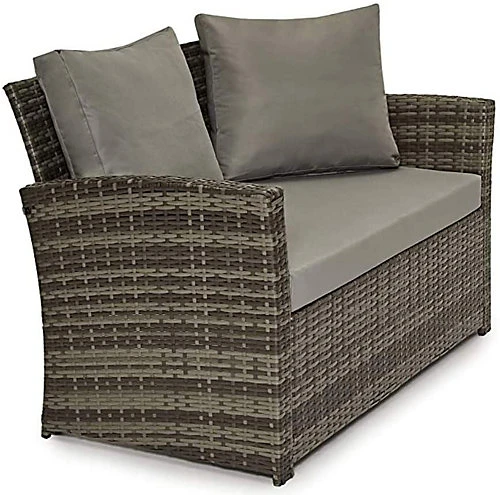 EVRE 4 Seater Rattan Garden Furniture Sofa Armchair Set -Roma With Coffee Table 4 EVRE 4 Seater Rattan Garden Furniture Sofa Armchair Set -Roma With Coffee Table - Image 4