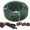 Faithfull 71039.16615.24606 PVC Reinforced Hose 15m Fittings & Spray Gun FAIHOSE15AV
