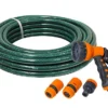 Faithfull 710391662024606 PVC Garden Hose 20m With Fittings & Spray Gun FAIHOSE20AV