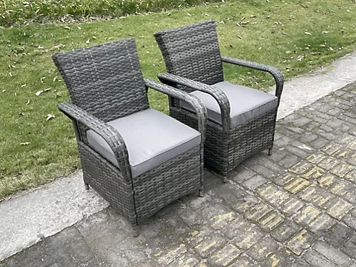 Fimous 4 Seat Rattan Garden Furniture Dining Set Table And Chair Sets PE Wicker Patio Outdoor 4 Chairs Black Tempered Glass Table 3 Fimous 4 Seat Rattan Garden Furniture Dining Set Table And Chair Sets PE Wicker Patio Outdoor 4 Chairs Black Tempered Glass Table - Image 3