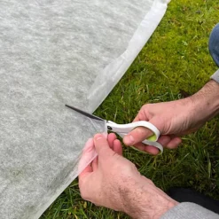 Fleece Garden Plant Frost Protection Roll 2m X 20m + 10 Metal Pegs (20g/sqm) -Outsunny Garden Zone fleece garden plant frost protection roll 2m x 20m 10 metal pegs 20g sqm 5060575109947 04c MP