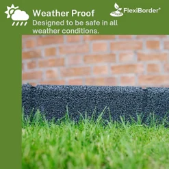 FlexiBorder Brown 6 X 1m Flexible Garden Edging For Garden Borders - Lawn Edging For Pathways And Landscaping -Outsunny Garden Zone flexiborder brown 6 x 1m flexible garden edging for garden borders lawn edging for pathways and landscaping0705632700938 03c MP