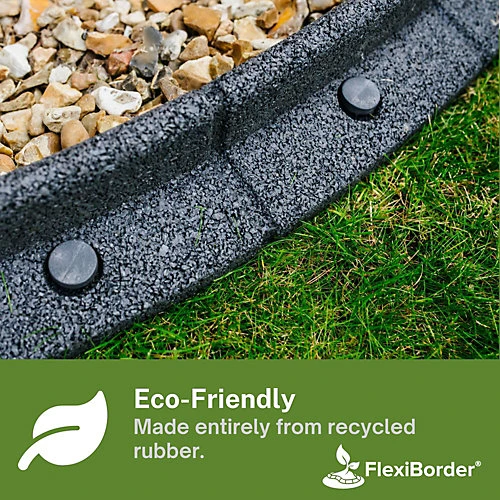 FlexiBorder Grey 2 X 1m Flexible Garden Edging For Garden Borders - Lawn Edging For Pathways And Landscaping 4 FlexiBorder Grey 2 X 1m Flexible Garden Edging For Garden Borders - Lawn Edging For Pathways And Landscaping - Image 4