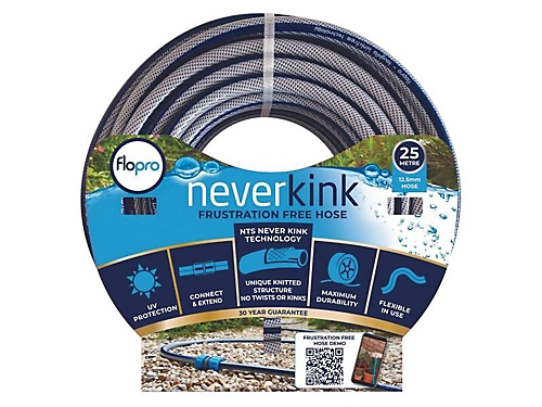 Flopro 70309031 Never Kink Hose 25m + Coupling Connector FLO70309031 1 Flopro 70309031 Never Kink Hose 25m + Coupling Connector FLO70309031