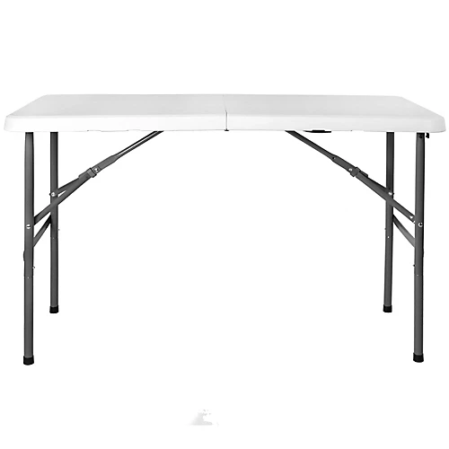 Foldable 4ft Heavy Duty Folding Camping Picnic Garden Portable Table 2 Foldable 4ft Heavy Duty Folding Camping Picnic Garden Portable Table - Image 2