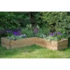 Forest Garden 28 X 131 X 131 Wood Raised Bed Kit