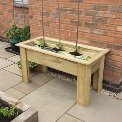 Forest Garden Grow Bag Tray 550mm -Outsunny Garden Zone forest garden grow bag tray 550mm5013053182420 01i bq