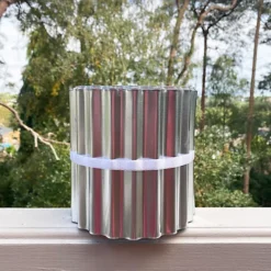 Galvanised Steel Lawn Edging Roll (16.5cm X 5m)