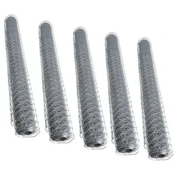 Galvanised Wire Chicken Mesh Fencing Cages Fence 10m X 0.9m 25mm Hex 5pk