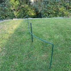 Garden Extra Wide Hoop Plant Bow Support System 60cm X 40cm (Pack Of 2) -Outsunny Garden Zone garden extra wide hoop plant bow support system 60cm x 40cm pack of 2 5060575102580 03c MP