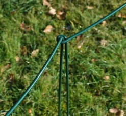 Garden Extra Wide Hoop Plant Bow Support System 90cm X 60cm (Pack Of 2) -Outsunny Garden Zone garden extra wide hoop plant bow support system 90cm x 60cm pack of 2 5060575102603 04c MP