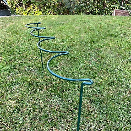 Garden Extra Wide Multi-Hoop Plant Bow Support System 60cm X 40cm (Pack Of 10) 1 Garden Extra Wide Multi-Hoop Plant Bow Support System 60cm X 40cm (Pack Of 10)
