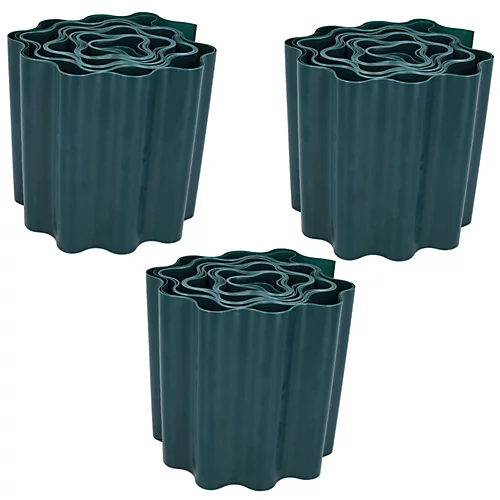 Garden Grass Lawn Border Edging Flexible Plastic Roll Path 27m (90 Feet) X 15cm 1 Garden Grass Lawn Border Edging Flexible Plastic Roll Path 27m (90 Feet) X 15cm