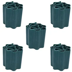Garden Grass Lawn Border Edging Flexible Plastic Roll Path 30m (100 Feet) X 12cm