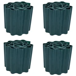 Garden Grass Lawn Border Edging Flexible Plastic Roll Path 36m (120 Feet) X 15cm