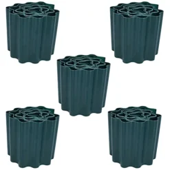 Garden Grass Lawn Border Edging Flexible Plastic Roll Path 45m (150 Feet) X 15cm