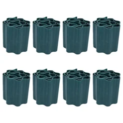 Garden Grass Lawn Border Edging Flexible Plastic Roll Path 6m (20 Feet) X 12cm