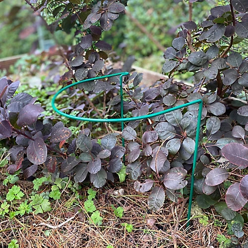 Garden Hoop Plant Bow Support System 30cm X 45cm (Pack Of 10) 1 Garden Hoop Plant Bow Support System 30cm X 45cm (Pack Of 10)