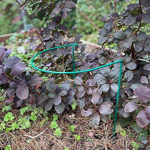 Garden Hoop Plant Bow Support System 30cm X 45cm (Pack Of 4) 1 Garden Hoop Plant Bow Support System 30cm X 45cm (Pack Of 4)
