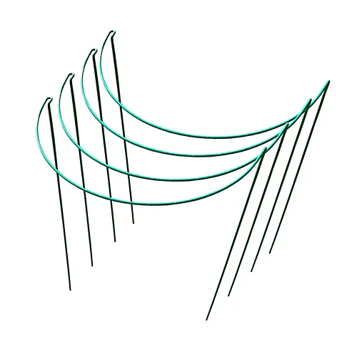 Garden Hoop Plant Bow Support System 45cm X 60cm (Pack Of 4) 4 Garden Hoop Plant Bow Support System 45cm X 60cm (Pack Of 4) - Image 4