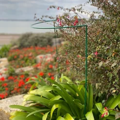 Garden Hoop Plant Bow Support System 45cm X 60cm (Pack Of 8) -Outsunny Garden Zone garden hoop plant bow support system 45cm x 60cm pack of 8 5060575107561 03c MP