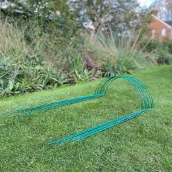 Garden Hoop Plant Bow Support System 52cm X 90cm (Pack Of 6) -Outsunny Garden Zone garden hoop plant bow support system 52cm x 90cm pack of 6 5060575107523 03c MP