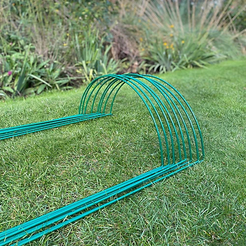 Garden Hoop Plant Bow Support System 52cm X 90cm (Pack Of 8) 2 Garden Hoop Plant Bow Support System 52cm X 90cm (Pack Of 8) - Image 2