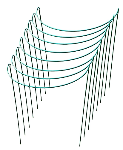 Garden Hoop Plant Bow Support System 52cm X 90cm (Pack Of 8) 4 Garden Hoop Plant Bow Support System 52cm X 90cm (Pack Of 8) - Image 4