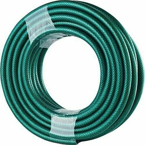 Garden Hose Pipe Reel Reinforced Tough Outdoor Water Hosepipe Green Quality New 30m 2 Garden Hose Pipe Reel Reinforced Tough Outdoor Water Hosepipe Green Quality New 30m - Image 2