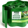 Garden Lawn Edging, Flexible Durable Lawn Edging Fence For Garden Borders (Roll - 20cm X 9m)